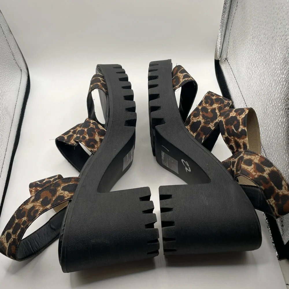 Madden Girl SoHo chunky platform sandals size 8.5